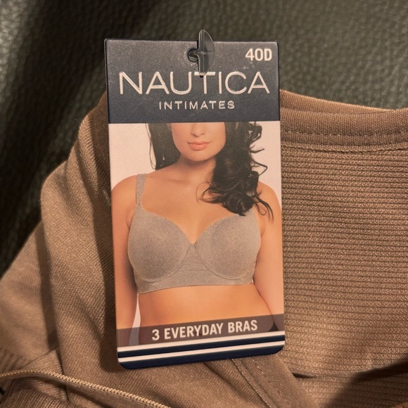 NAUTICA INTIMATE Sz 40D Bra Comfort Straps Padded Knit Underwire NEW - Picture 9 of 9